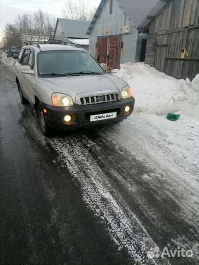 Hyundai Santa Fe 2.4 AT, 2002, 220 000 км