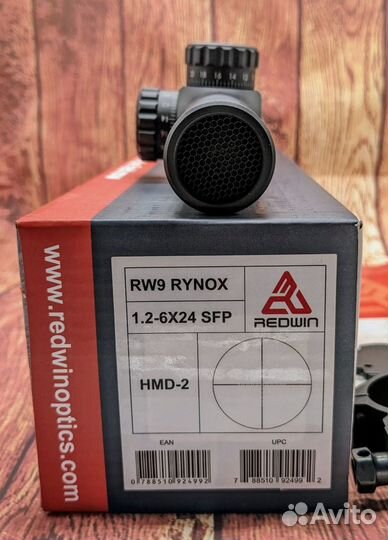Оптический прицел RedWin Rynox 1,2-6x24 SFP