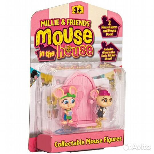 Mouse in the House Игр. набор фигурки Милли и Флэш