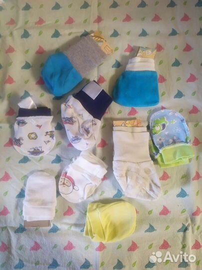 Носочки, пинетки, антицарапки