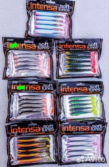 Силиконовые приманки jaxon 