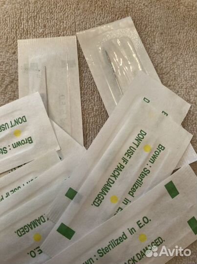 Иглы и колпачки для татуажа