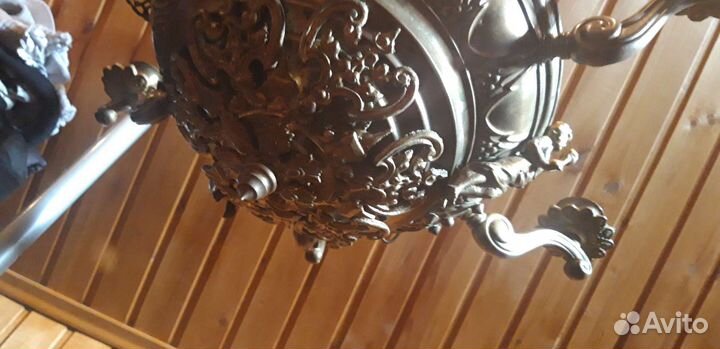 Старинная люстра на рестоврацию