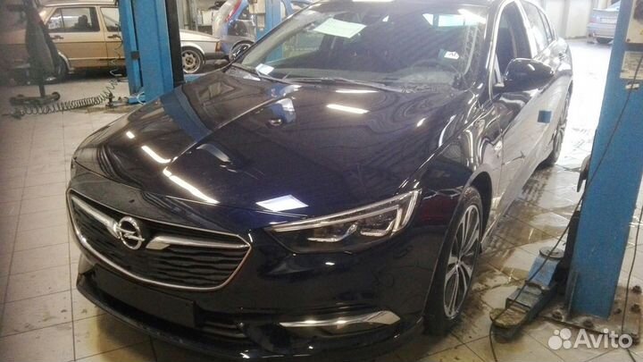 Заднее стекло на Opel Insignia Установка 1ч