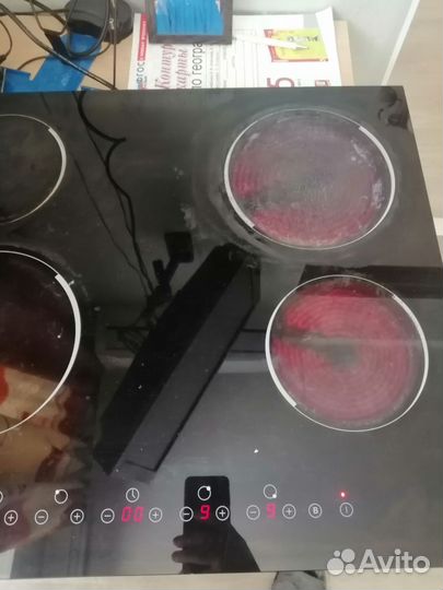 Варочная панель электрическая 4 конфорки бу