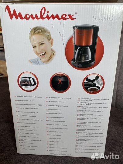 Капельная кофеварка Moulinex Subito FG360D10