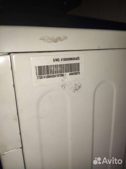 Стиральная машина lg WD-80130N