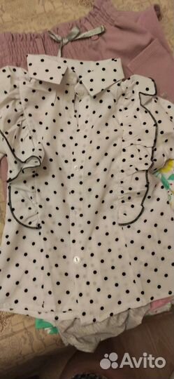 Блузка детская школьная новая 116рр