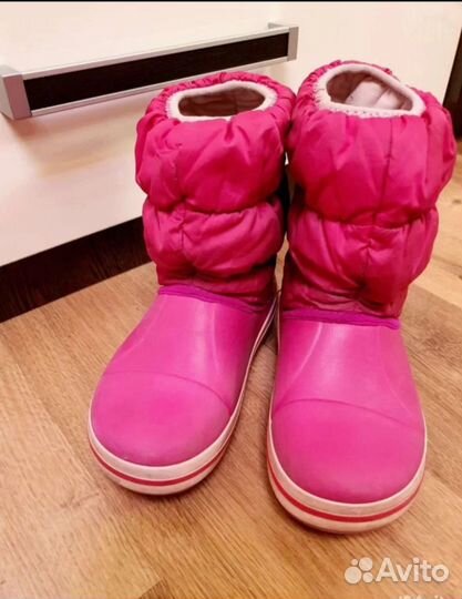 Сапожки Crocs на девочку 31