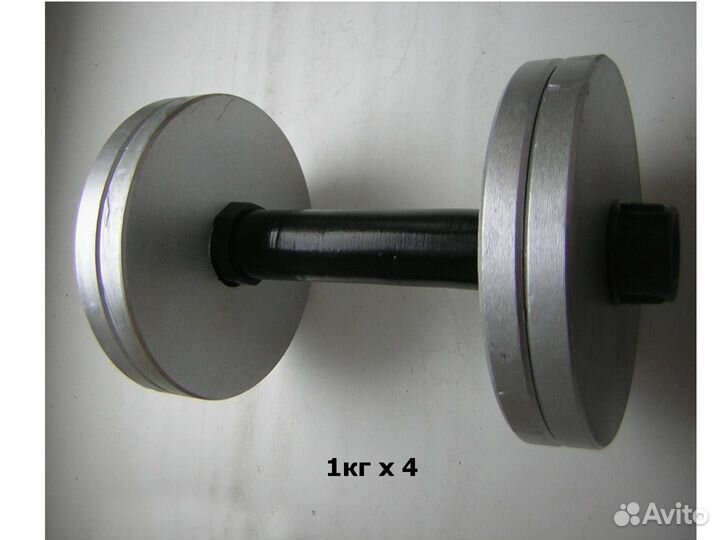 Гантели (1кг-1,5кг- 2кг- 4кг)