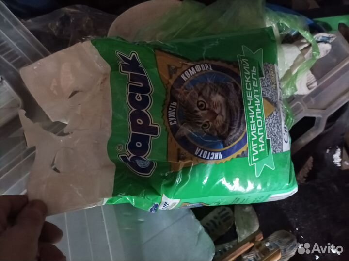 Наполнитель для кошачьего туалета