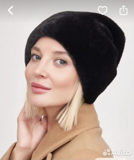 Шапка зимняя женская