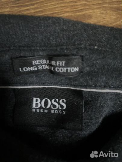 Поло с длинным рукавом Hugo Boss оригинал