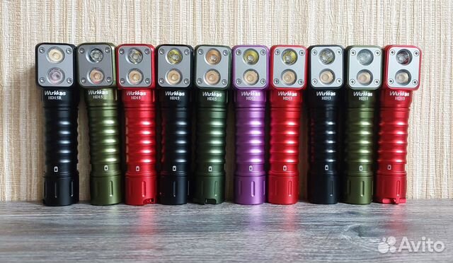 Налобный фонарь Wurkkos HD15 разные цвета