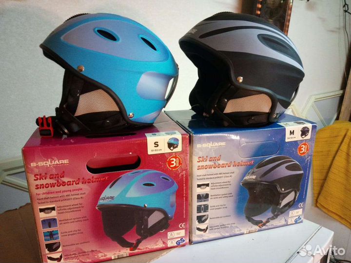 Горнолыжный шлем и для сноуборда B - square, новый