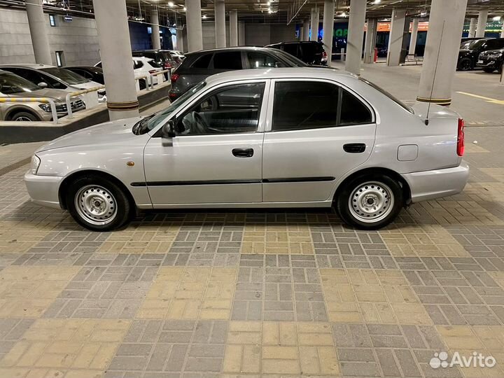 Hyundai Accent 1.5 МТ, 2007, 188 000 км