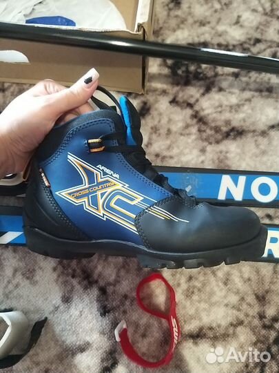 Лыжи с ботинками