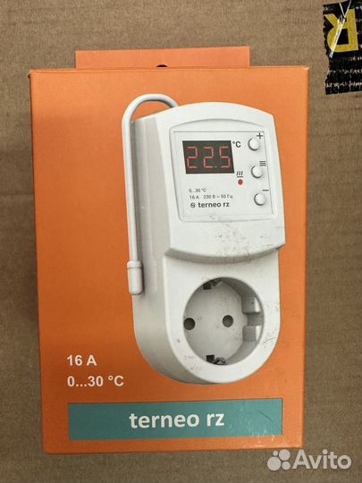 Терморегулятор розетка terneo rz