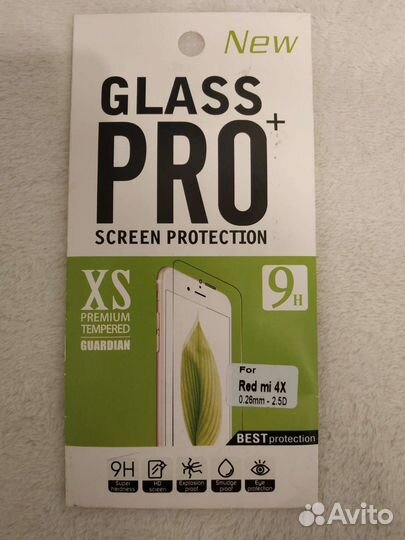 Защитное стекло xiaomi redmi 4x