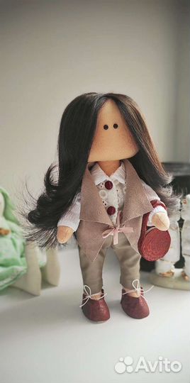 Интерьерная кукла ручной работы