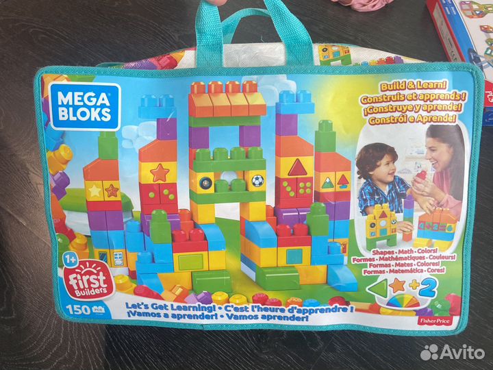 Развивающие игрушки megabloks конструктор