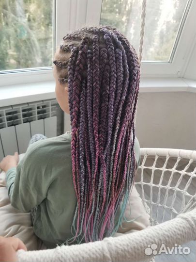 Афрокосы, причёски с канекалоном