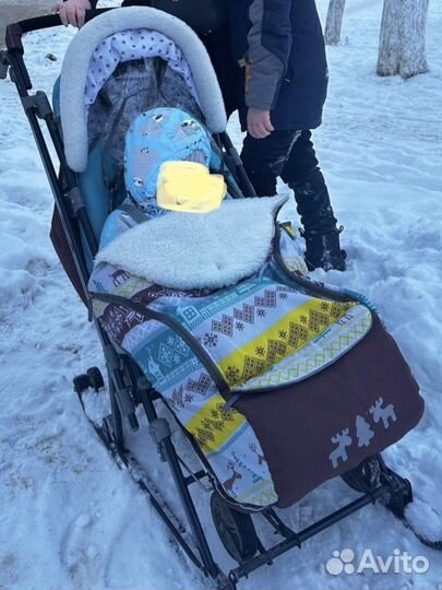 Санки коляска Ника 7-3