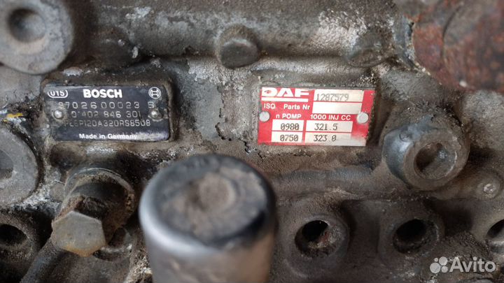 Двигатель DAF WS 315M ATI 430лс