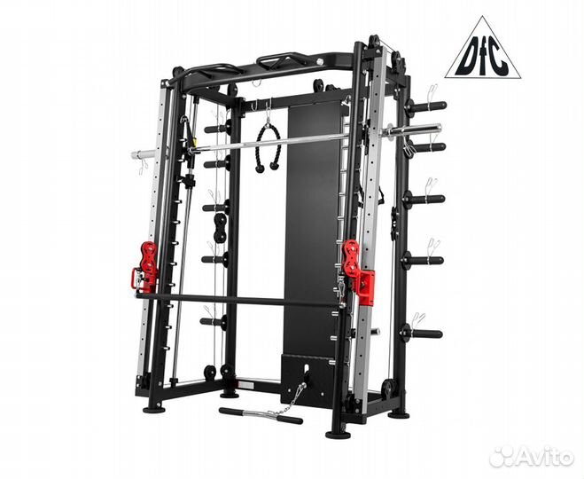 Силовая станция, машина Смита DFC powergym D822