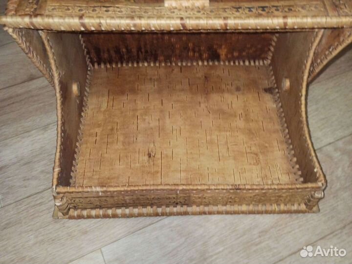 Хлебница из бересты