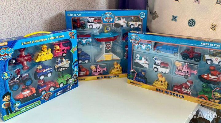 Щенячий патруль наборы