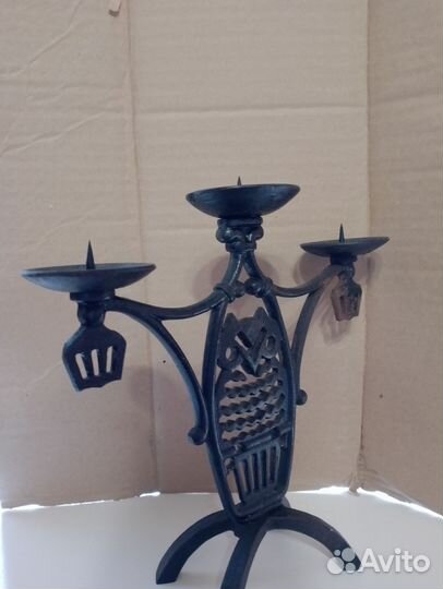 Подсвечник Касли Сова 1976 год