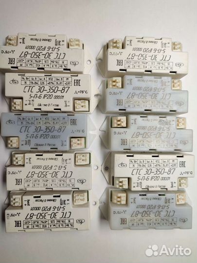 10 шт. Светодиодных драйверов стс 30-350 бу