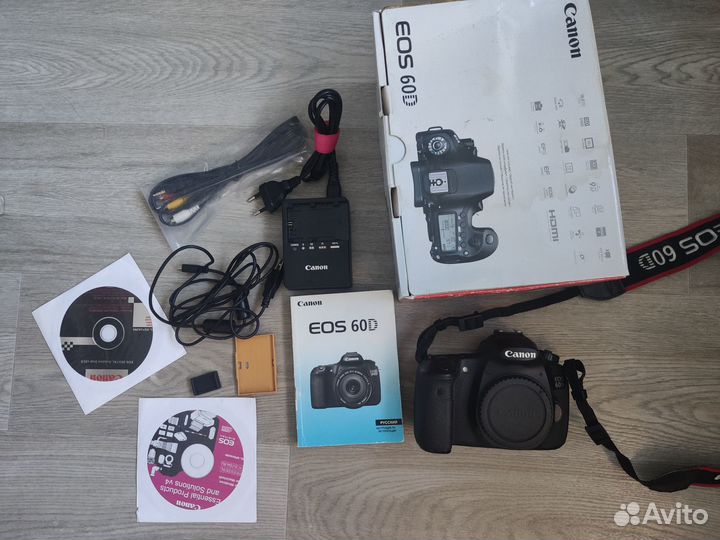Canon 60d body Кенон 60д пробег 19т.к