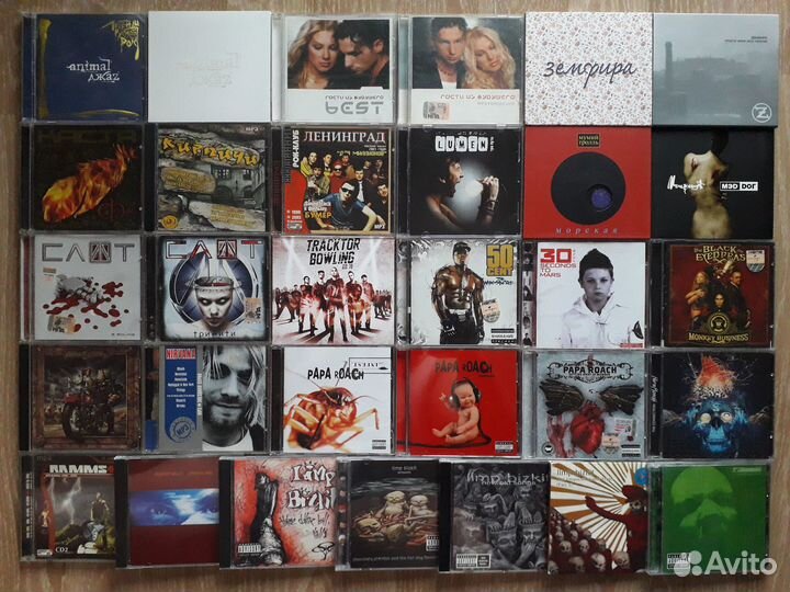 Музыкальные диски CD/MP3