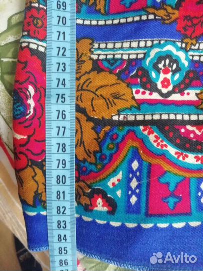 Павловопосадский платок шерсть СССР
