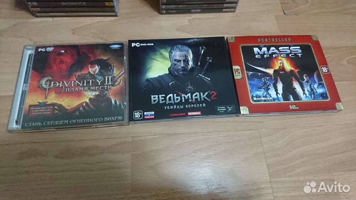 Лицензионные диски с играми (Jewel)