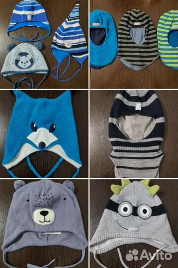 Шапки Reima, Kerry, Jacot, Lassie (новые и б/у)