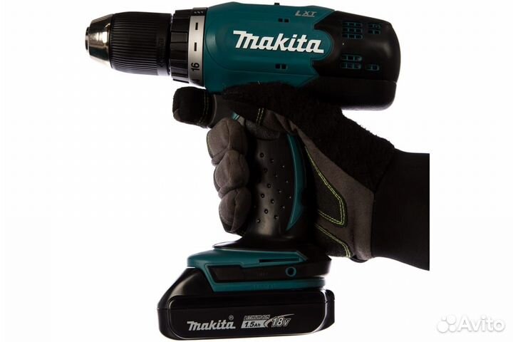 Дрель аккумуляторная Makita DDF453SYE (1.5Ач)