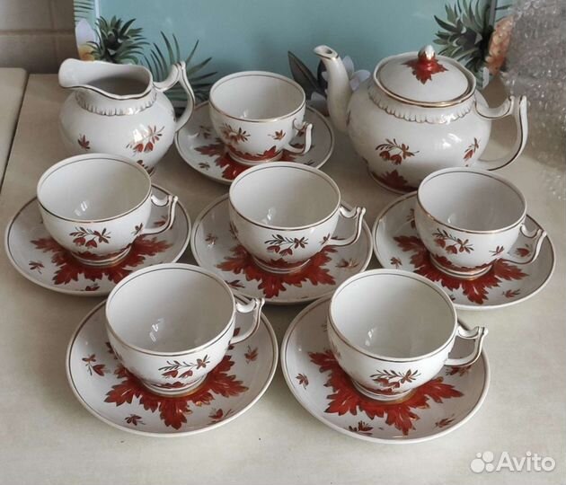 Чайный сервиз Вербилки 
