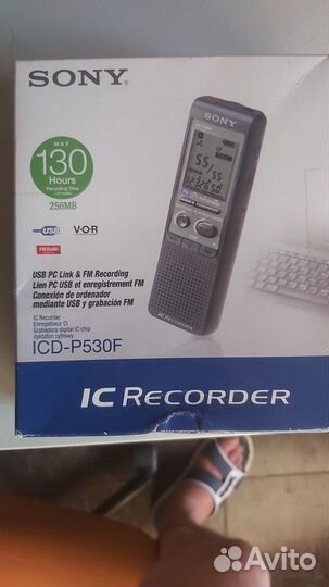 Диктофон sony ICD-P530F