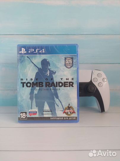 Диск PS4 Rise of the Tomb Raider (новый)