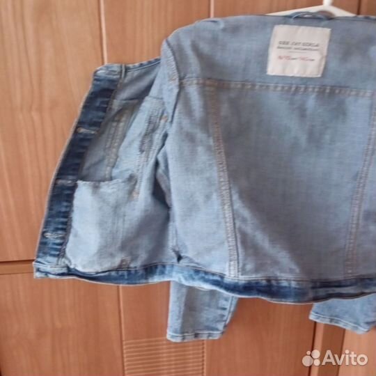 Джинсовка для девочки рост 140