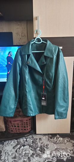 Куртка-косуха из эко кожи женская