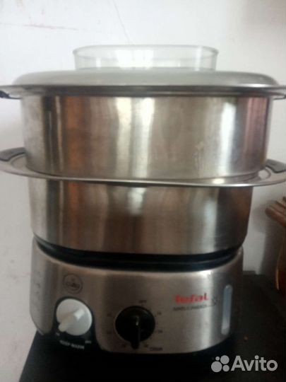 Пароварка Tefal из нержавеющей стали