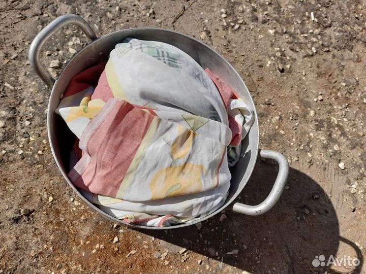 Бак алюминевый пищевой кастрюля большая