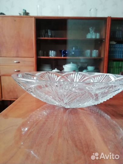 Салатники. Вазы. хрустальные