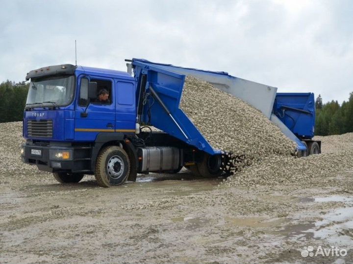 Щебень \ Отсев средний от 3кубов