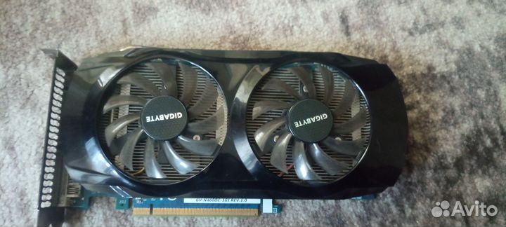 Продается видеокарта Gigabyte Gtx 460 768mb
