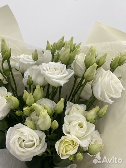 Букеты из эустомы